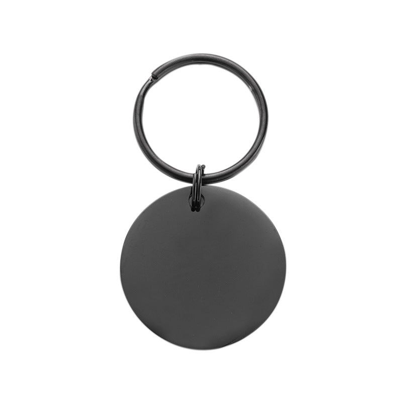 Circular Stainless Steel Tag - Design Your Own Engraved Pet Tag