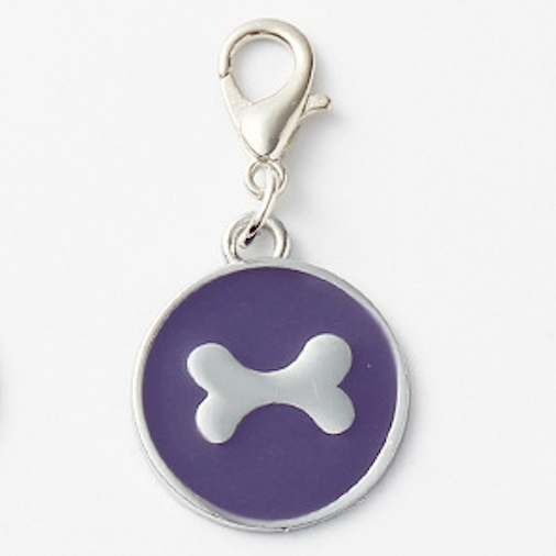 Circular Tag Colour Bone - Single Side Engraved Tag for Pets